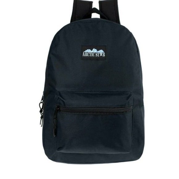 School backpack Multi-Color Adjustable Padded Shoulder Straps - Navy Blue 3 set - Picture 16 of 16